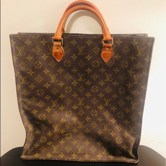 Vintage Louis Vuitton Sak Plat Tote bag